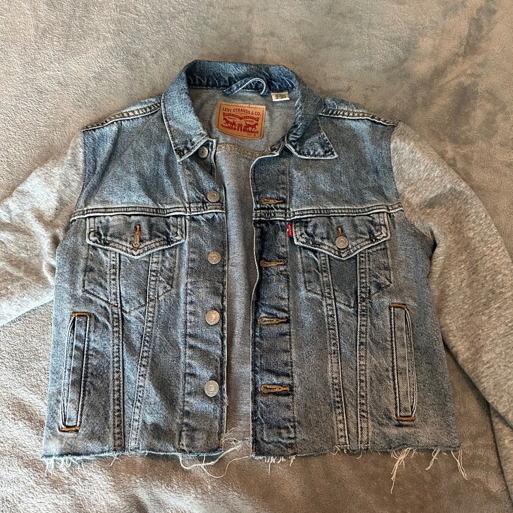 Levi’s Hybrid Denim Hooded Jacket